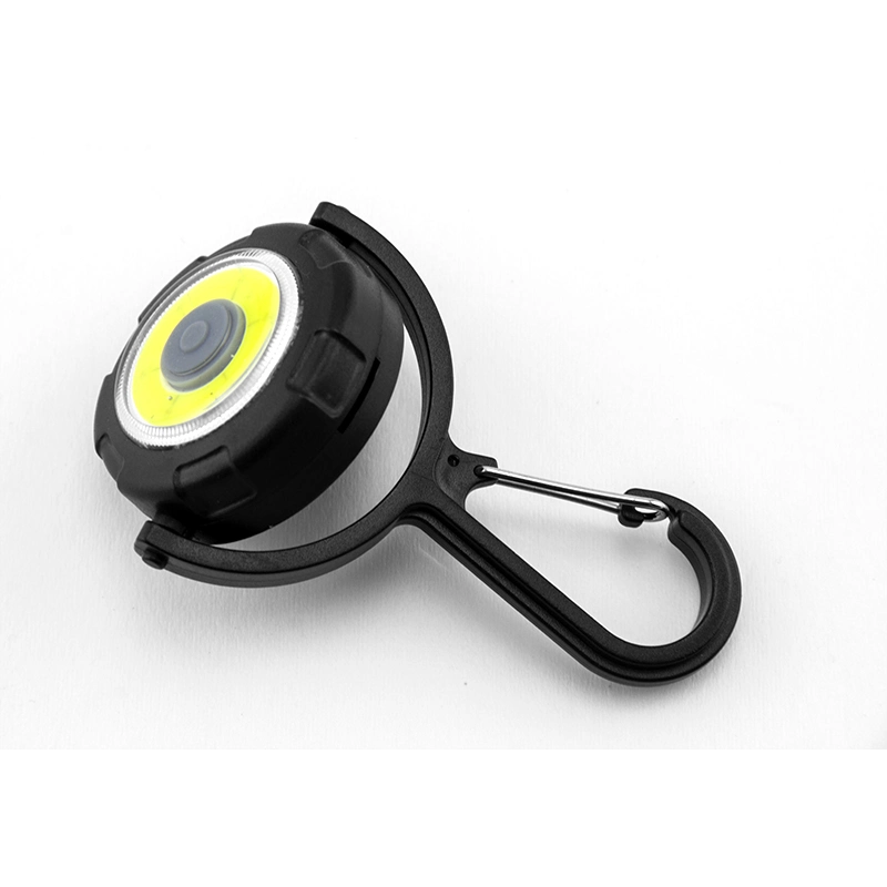 Wholesale Factory COB Design Black Keychain Light