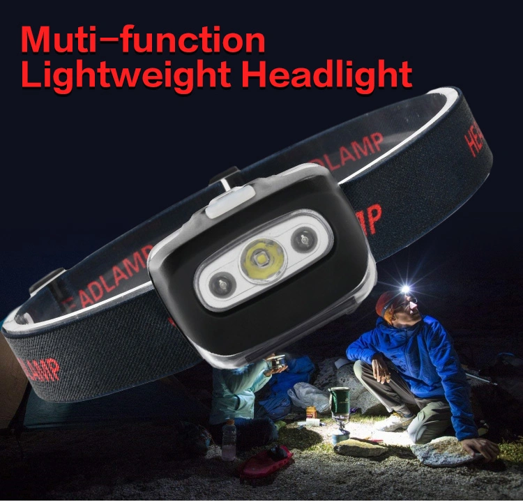 Brightenlux Wholesale Amazon Hot Selling Waterproof Camping Running LED Headlamp Headlight