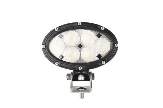 ECE R10 楕円形 30W 5.5 インチ CREE LED フラッドワークライト、農業用トラクター フォークリフト 林業機械 高耐久 (GT16215)